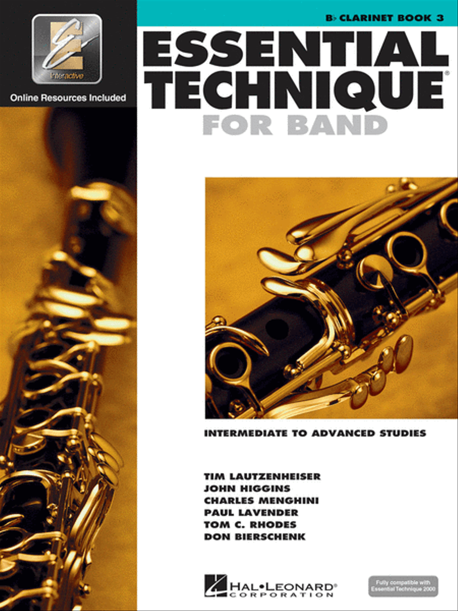 Essential Technique for Band with EEi - Intermediate to Advanced Studies Concert Band Methods scores gallery preview page 1