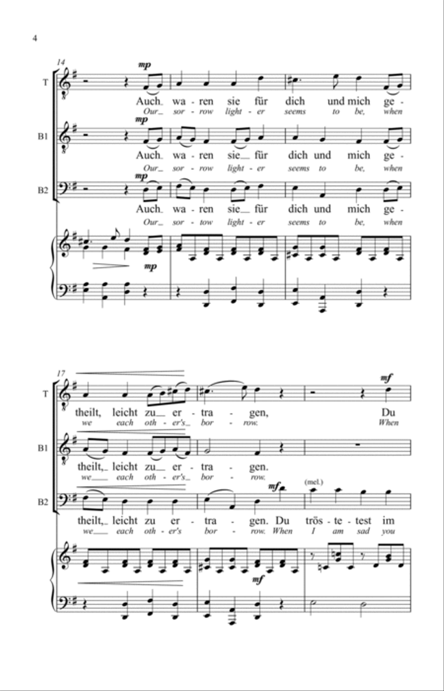 Ich Liebe Dich 3-Part scores gallery preview page 8