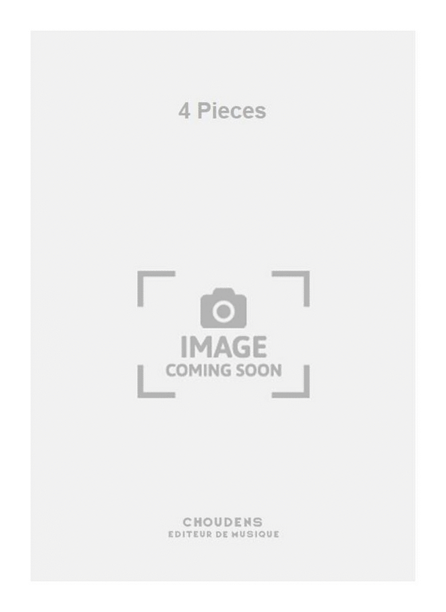 4 Pieces Piano Solo scores gallery preview page 1