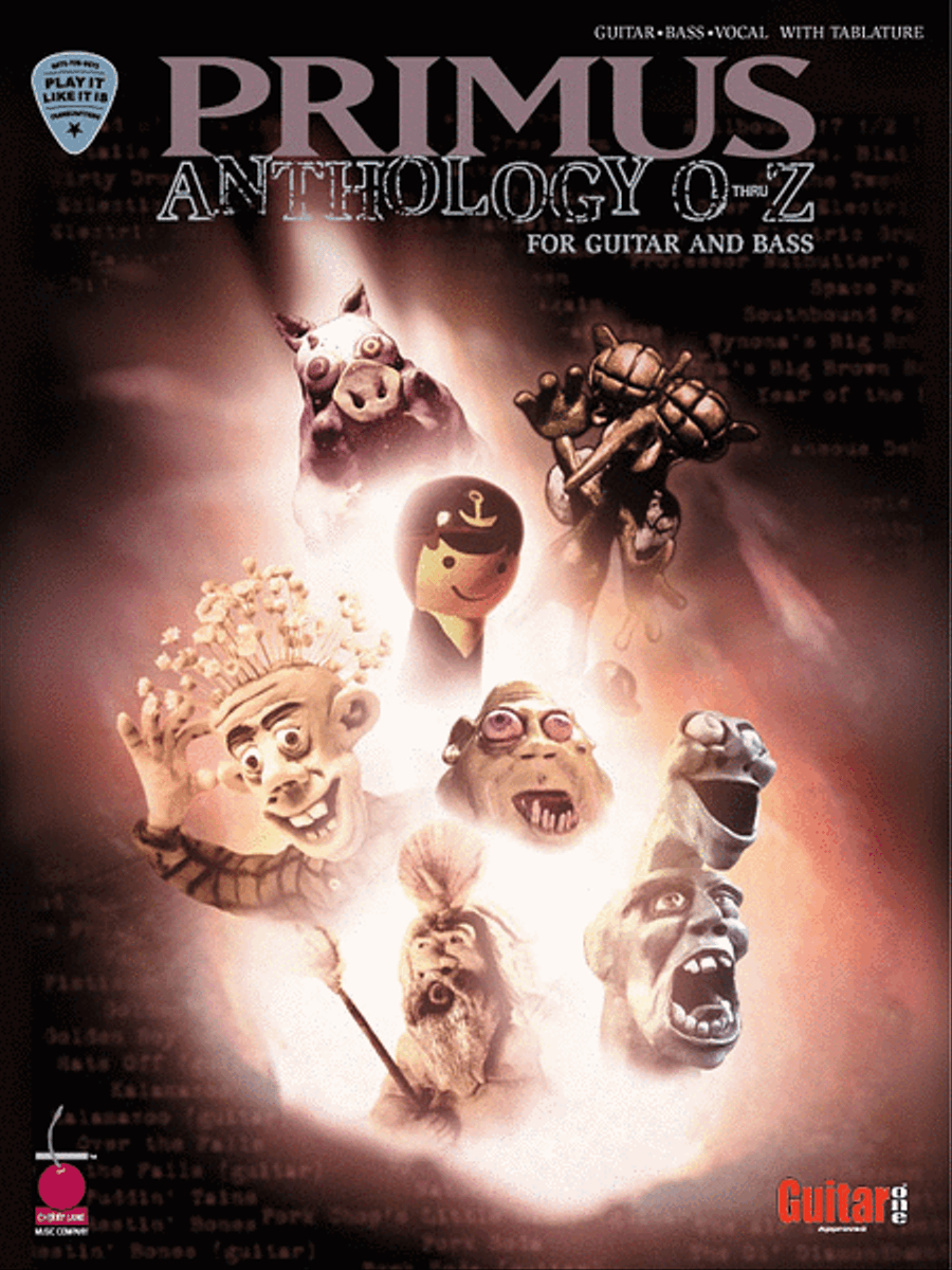 Primus Anthology – O thru Z Electric Guitar scores gallery preview page 1