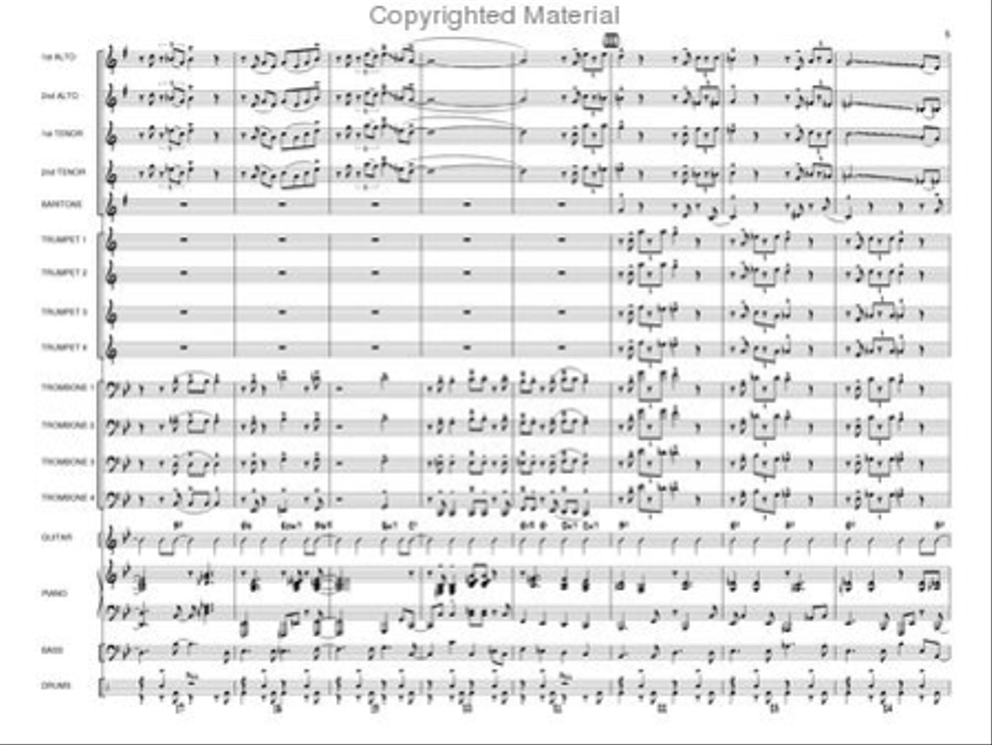 Ace High Jazz Ensemble scores gallery preview page 4