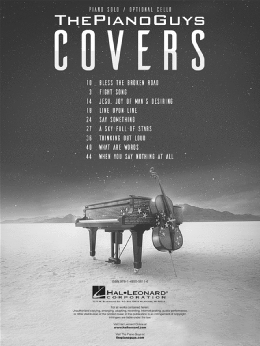 The Piano Guys – Covers Piano Solo scores gallery preview page 3