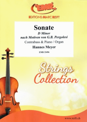 Book cover for Sonate D Minor