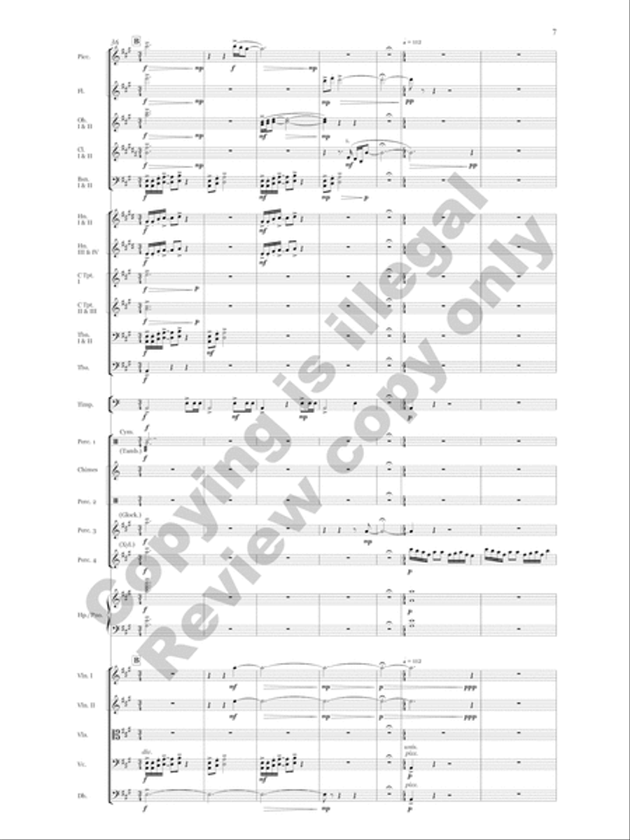 Cloud Scraper Full Orchestra scores gallery preview page 20