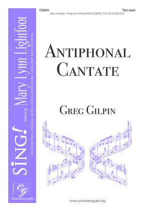 Book cover for Antiphonal Cantate (Two-part)