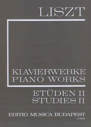 Book cover for Etüden (Studies) Band 2