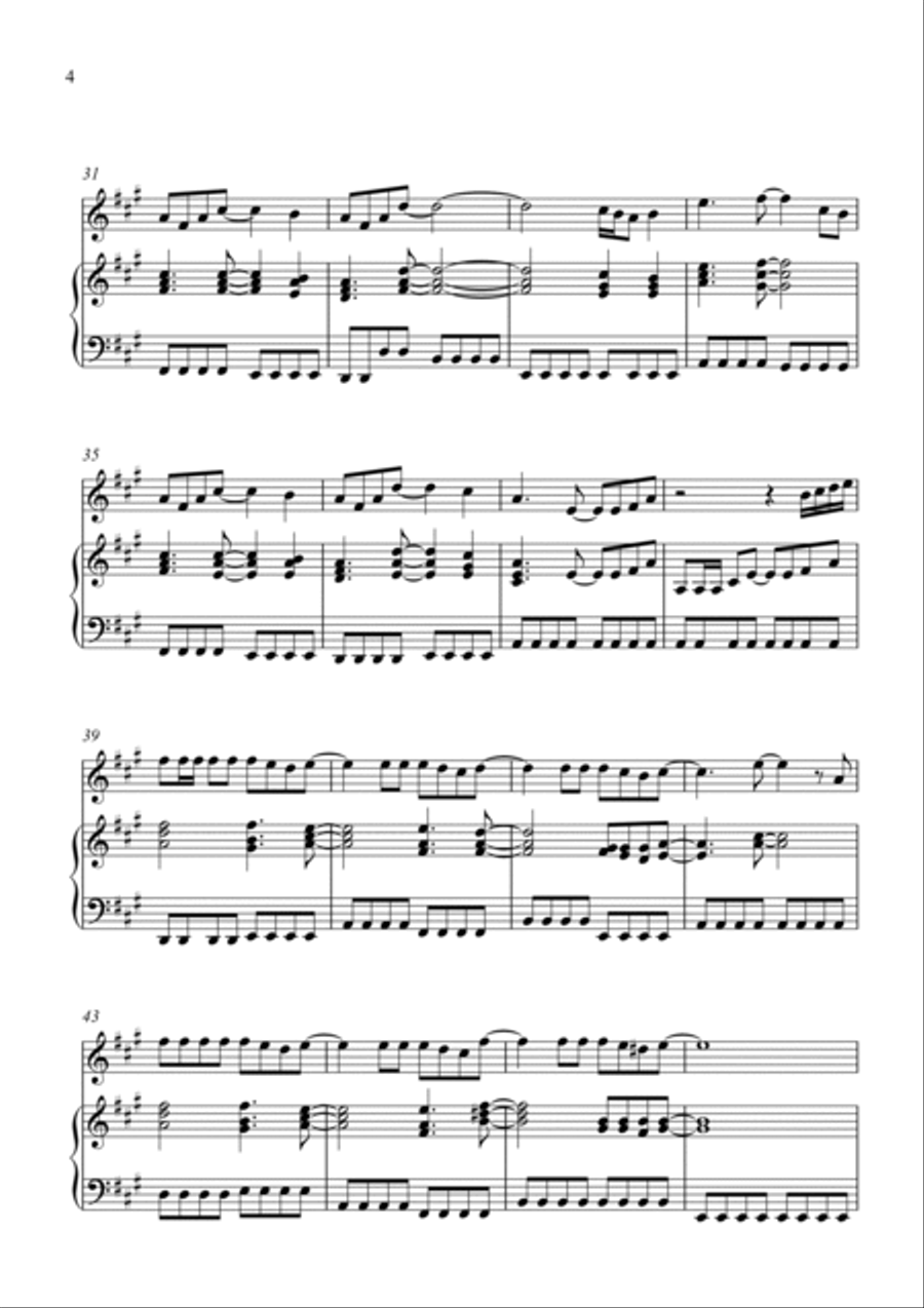 Love Grows (where My Rosemary Goes) Small Ensemble scores gallery preview page 4