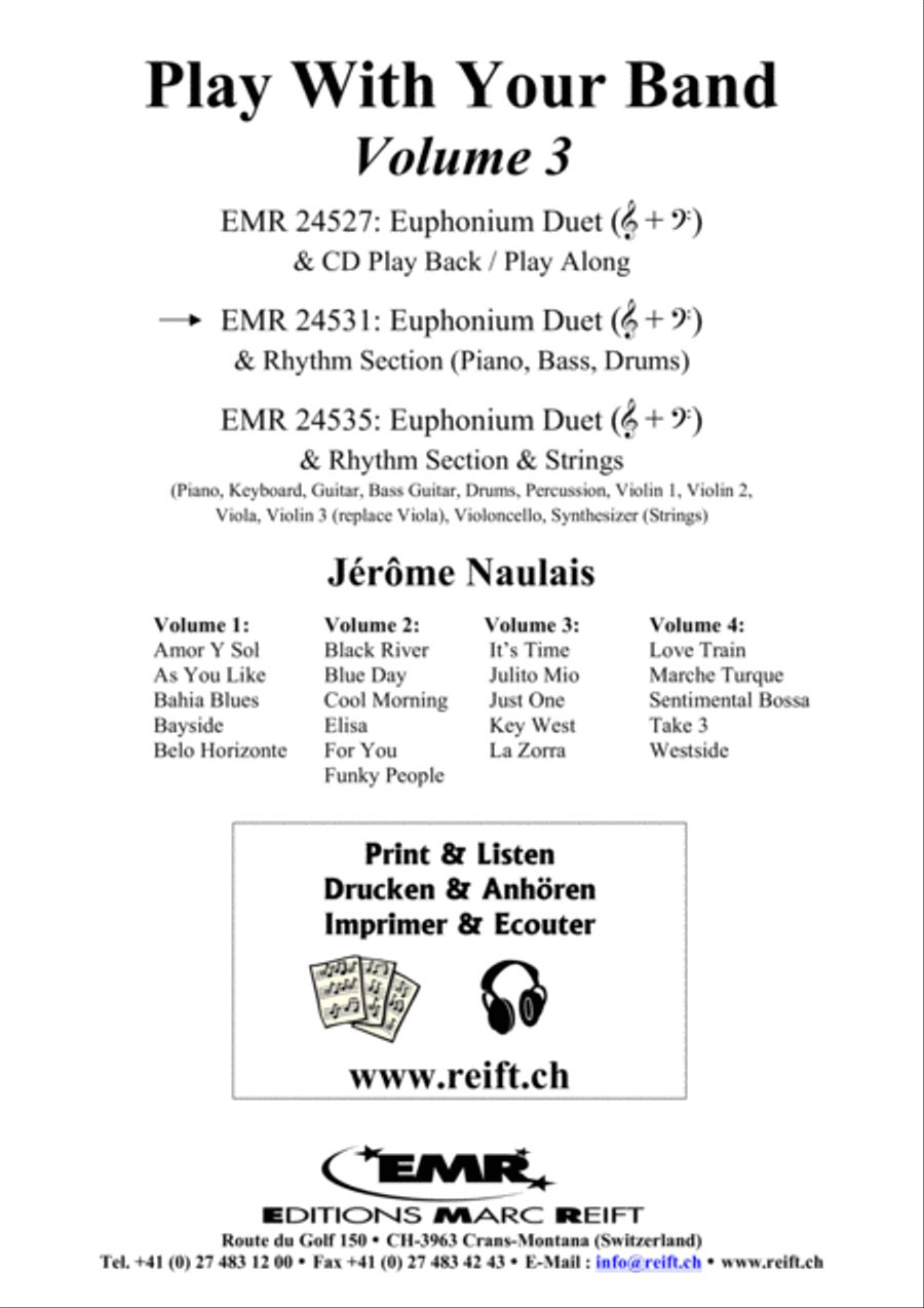 Play With Your Band Volume 3 Euphonium Duet scores gallery preview page 2