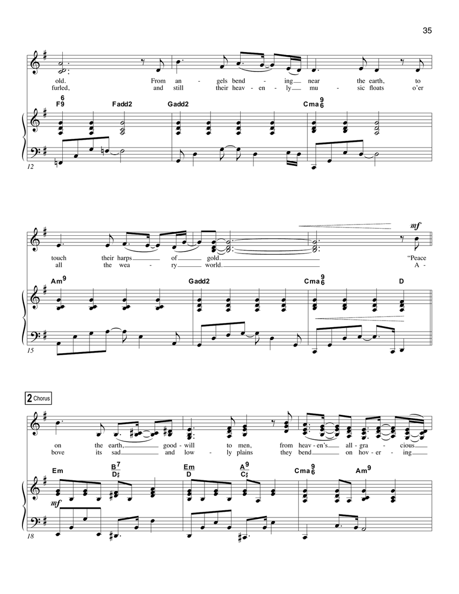 It Came Upon The Midnight Clear Voice scores gallery preview page 2