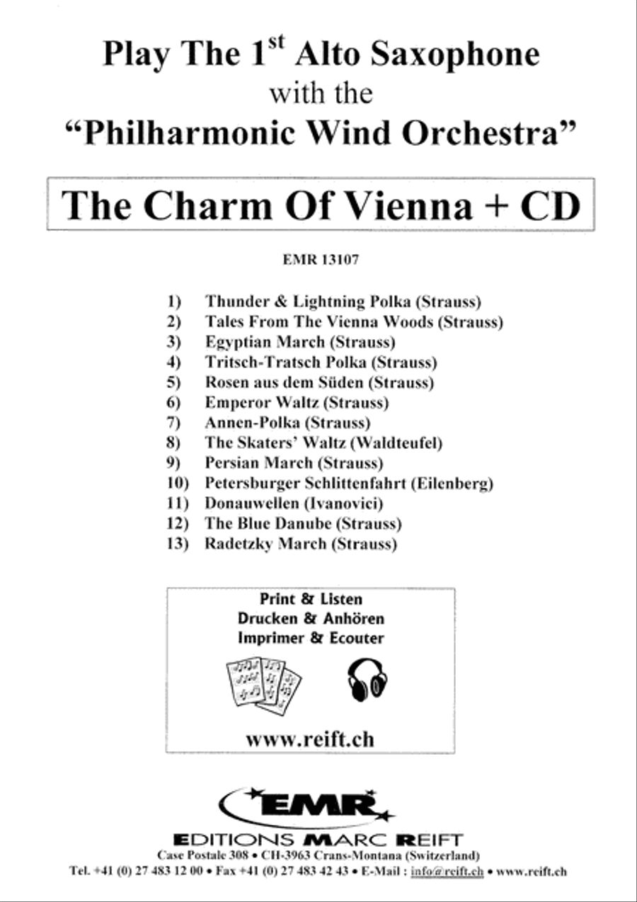 Play The 1st Alto Sax With The Philharmonic Wind Orchestra Alto Saxophone scores gallery preview page 2
