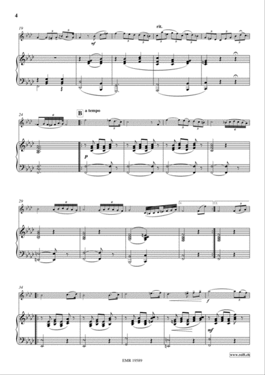 Balada Violin Solo scores gallery preview page 4