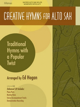 Book cover for Creative Hymns for Alto Sax