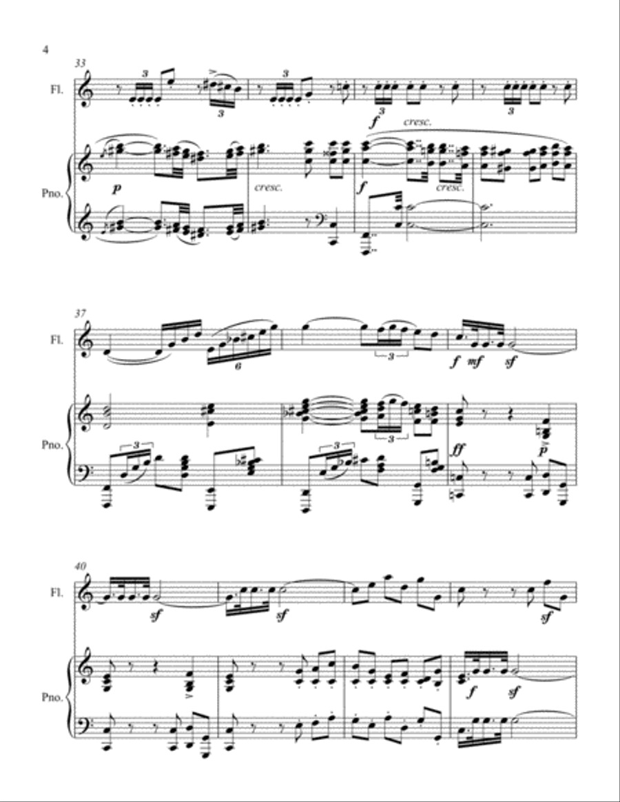 Bolero Bolero Flute Solo scores gallery preview page 4