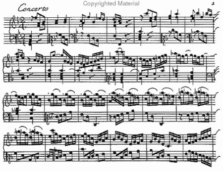 Clavier ubung - 2nd part - Italian Concerto, French Overture - Variations in canon