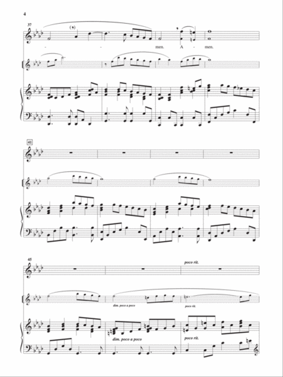 Ave Maria [High Voice] High Voice scores gallery preview page 4
