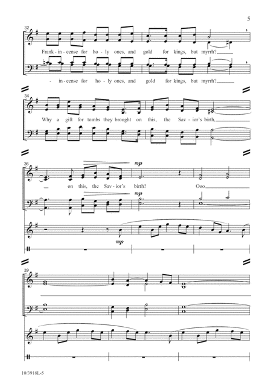 In the Silence 4-Part scores gallery preview page 5