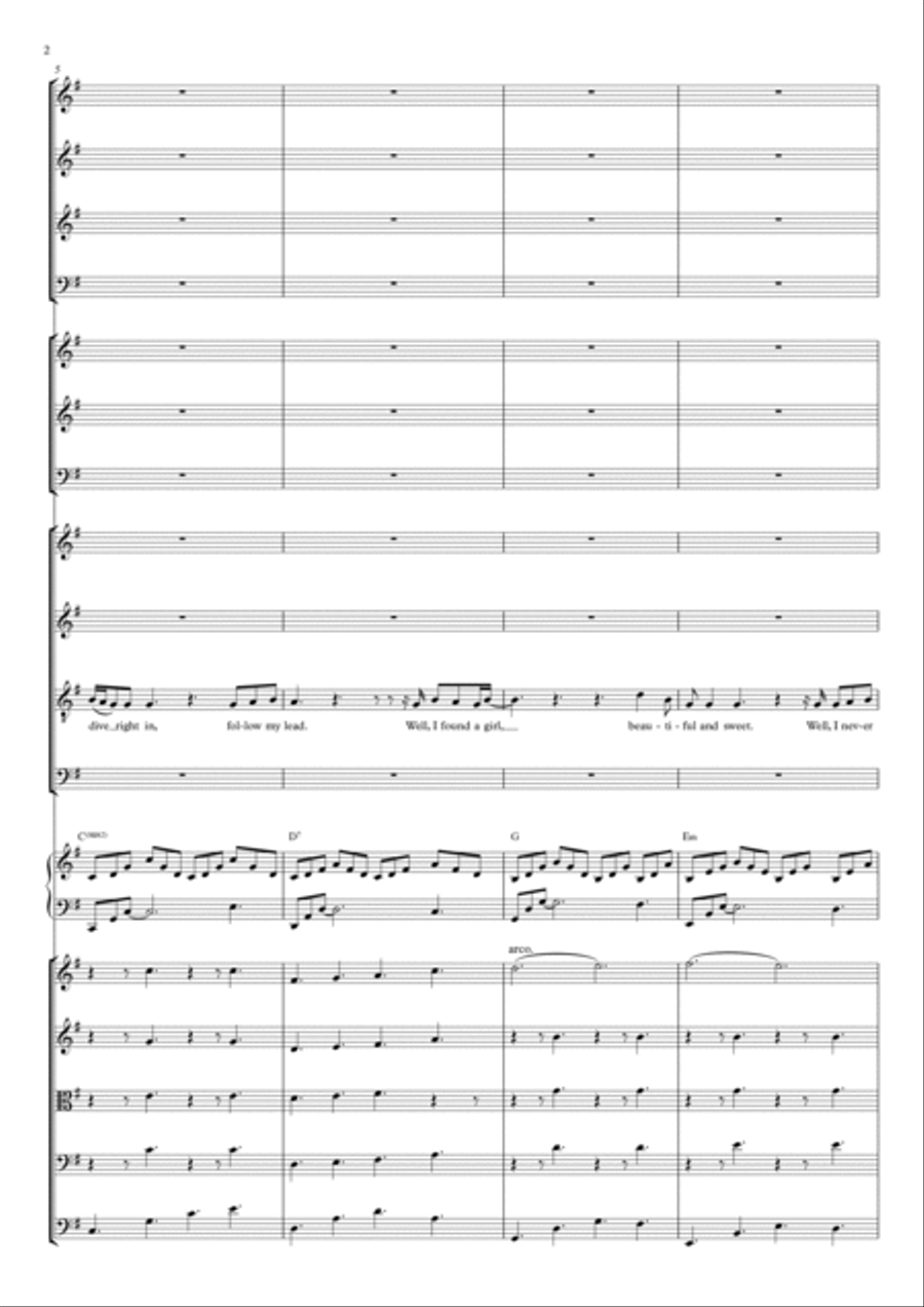 Perfect Symphony A Cappella scores gallery preview page 2