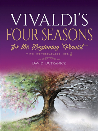 Book cover for Vivaldis Four Seasons For The Beginning Pianist