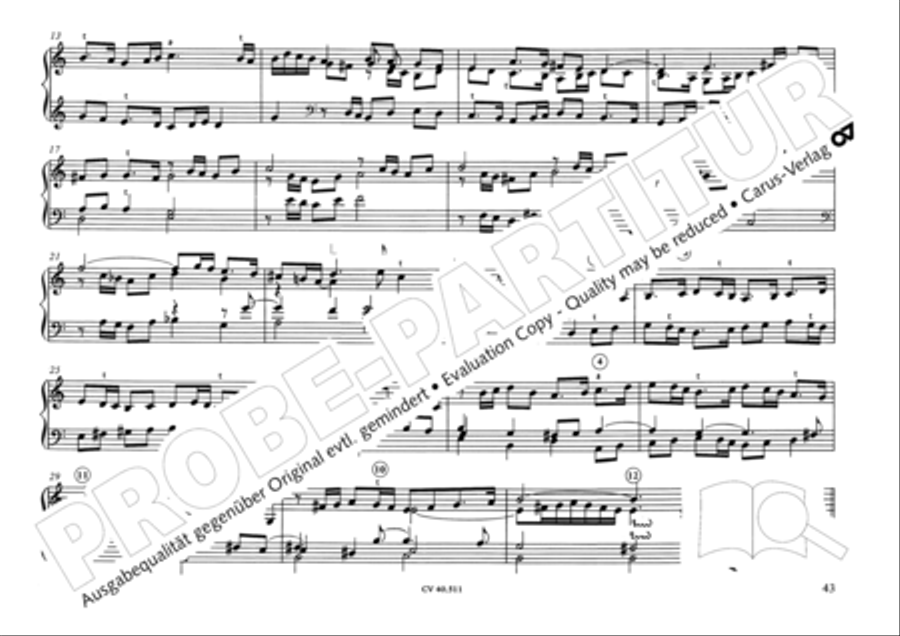 Orgelwerke des 16.-18. Jahrhunderts Piano scores gallery preview page 50