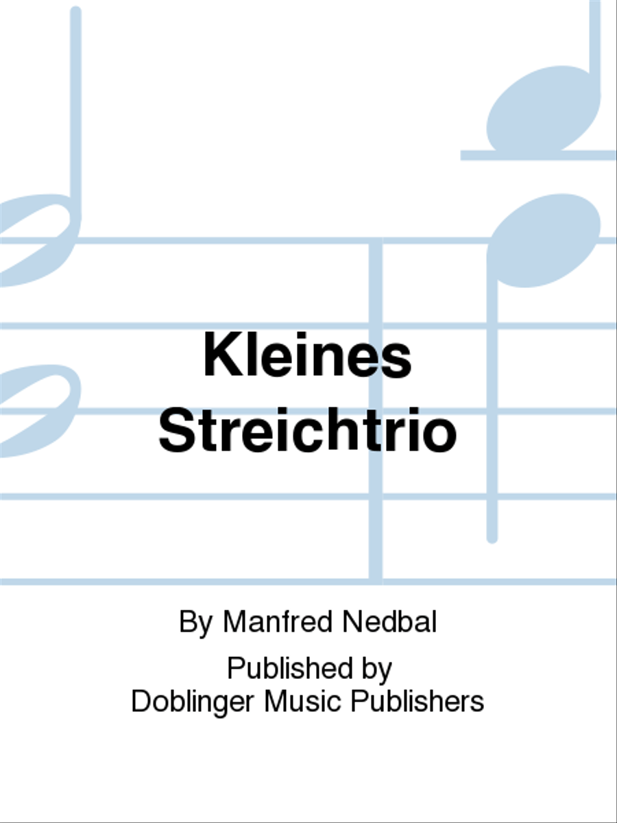 Kleines Streichtrio String Trio scores gallery preview page 1