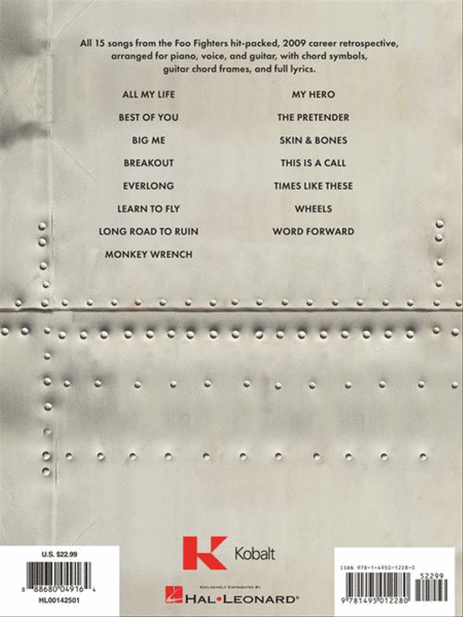 Foo Fighters – Greatest Hits Piano, Vocal, Guitar scores gallery preview page 7