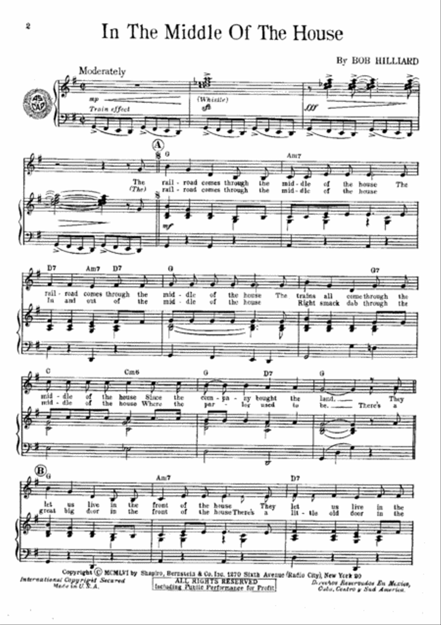In The Middle Of The House Voice scores gallery preview page 2