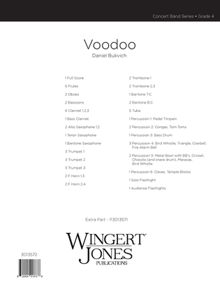 Voodoo - Full Score