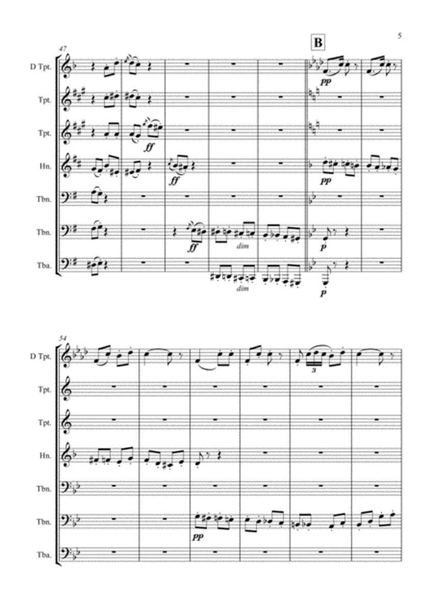 Les dragons d'alcala from Bizet's Carmen (Brass Septet)