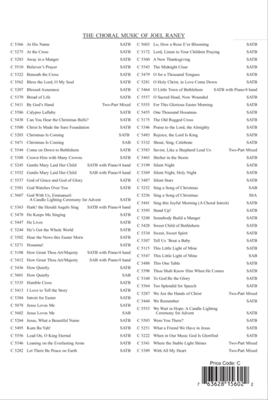 Jesus Loves Me Jesus Loves Me Unison Choir scores gallery preview page 12