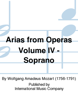 Book cover for Volume IV - Soprano