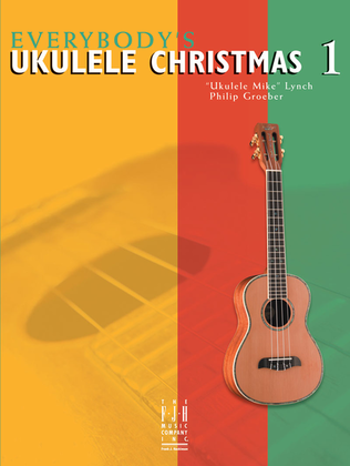 Book cover for Everybody's Ukulele Christmas Book 1