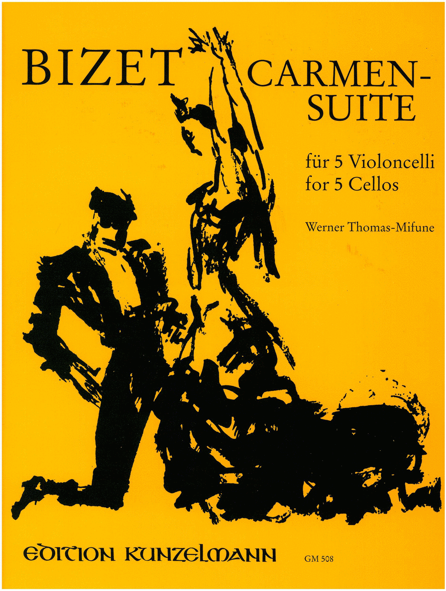 Carmen suite Cello scores gallery preview page 1