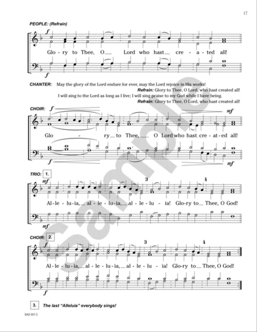 Selected Orthodox Sacred Choral Works, vol. 1 (Orthodox Liturgical Singing in America) Choir scores gallery preview page 7