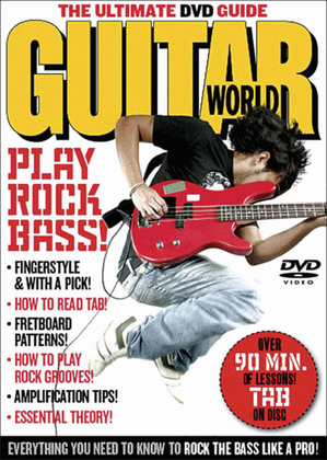 Book cover for Guitar World -- Play Rock Bass!