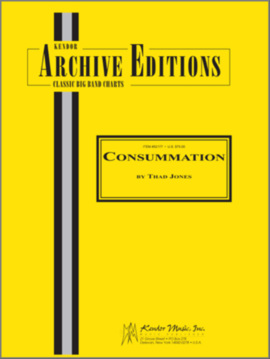Consummation Jazz Ensemble scores gallery preview page 1