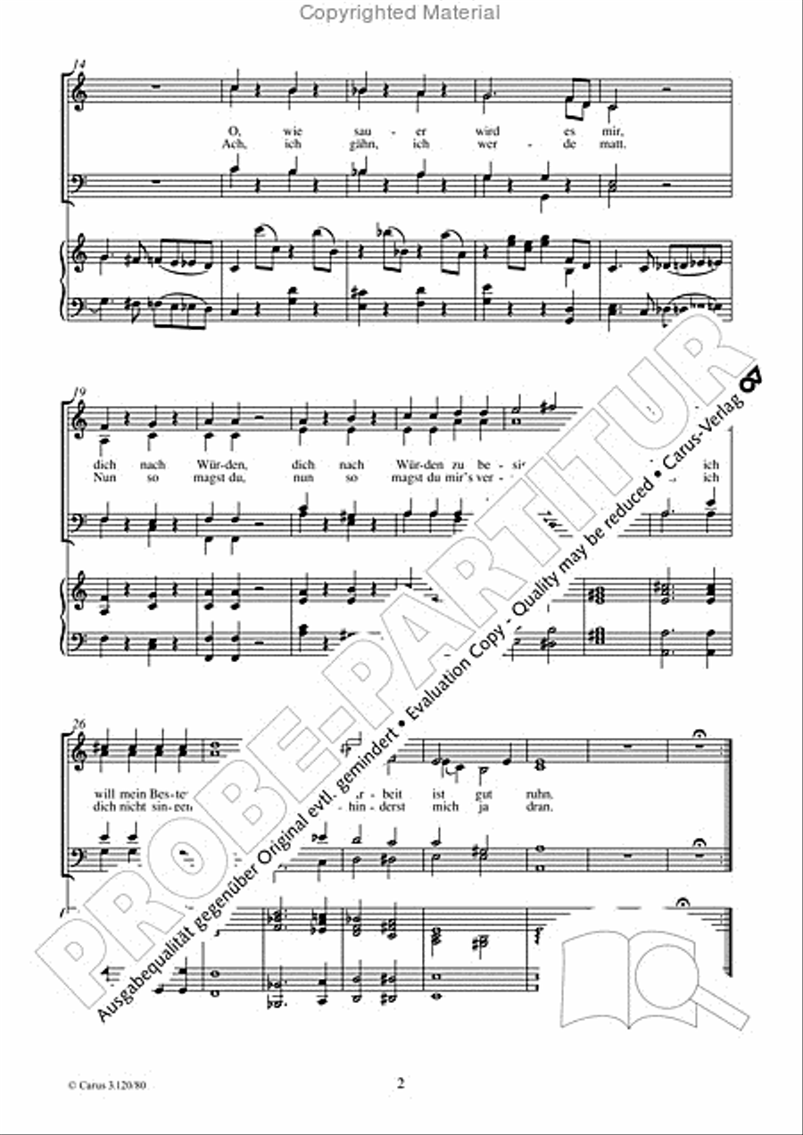 Lob der Faulheit 4-Part scores gallery preview page 3