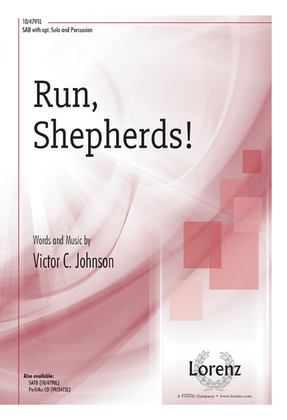 Book cover for Run, Shepherds!