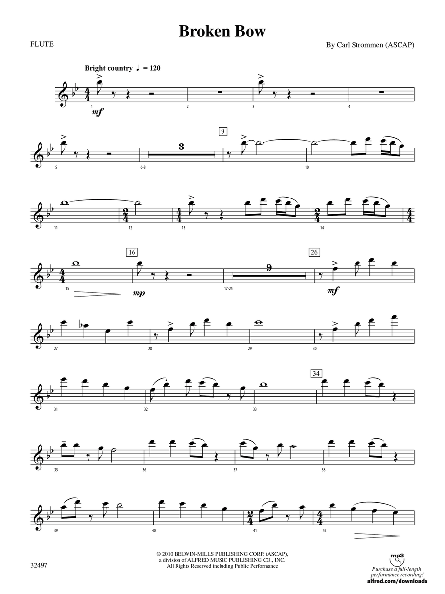 Broken Bow: Flute