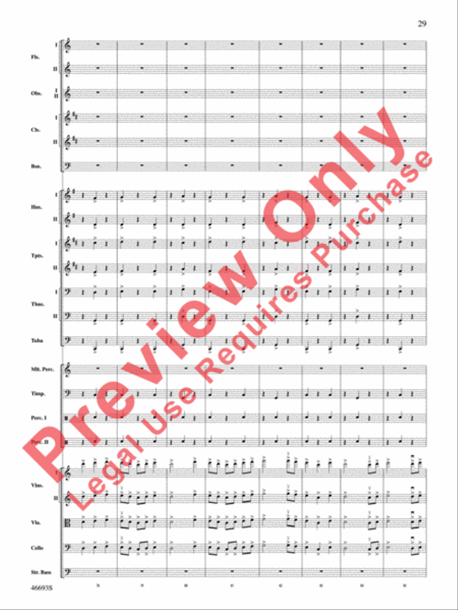 Suite of Carols Full Orchestra scores gallery preview page 30