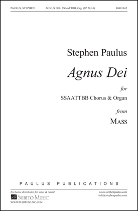 Agnus Dei (from MASS)