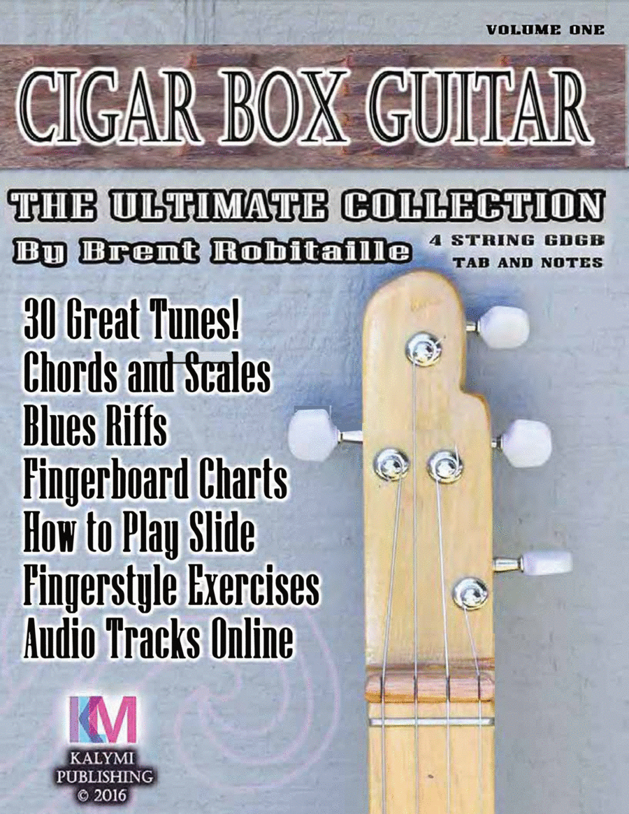 Cigar Box Guitar - The Ultimate Collection - 4 String - GDGB Electric Guitar scores gallery preview page 1