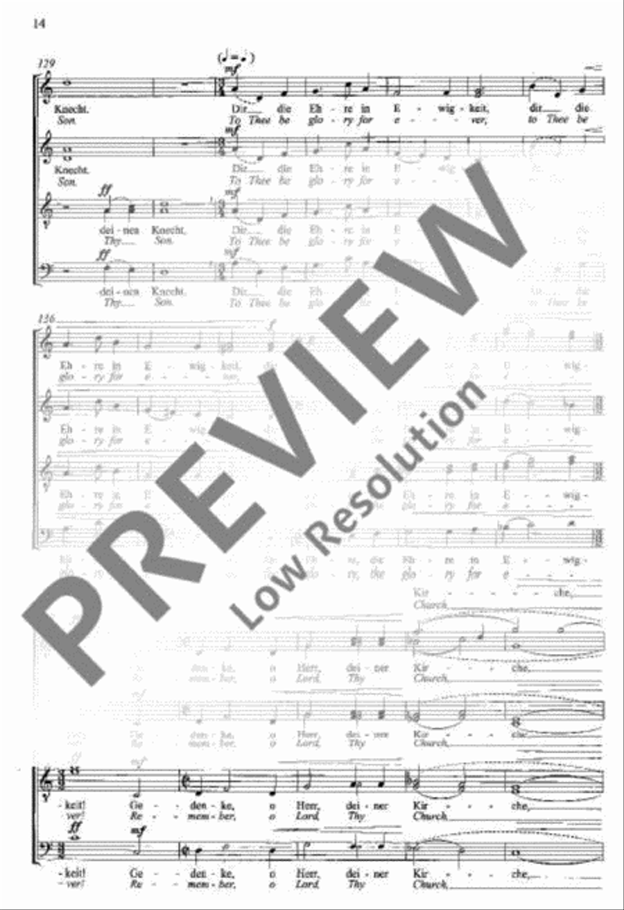 Hymn of Thanks Mixed Choir scores gallery preview page 12