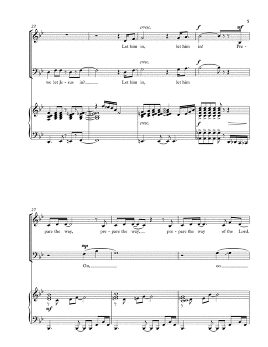 Prepare the Way (SATB choir and piano) image number null