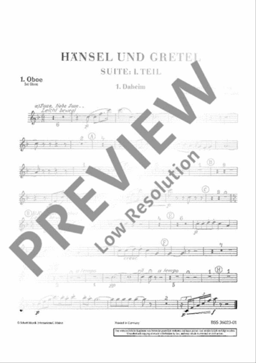 Hansel and Gretel Hansel and Gretel Concert Band scores gallery preview page 15