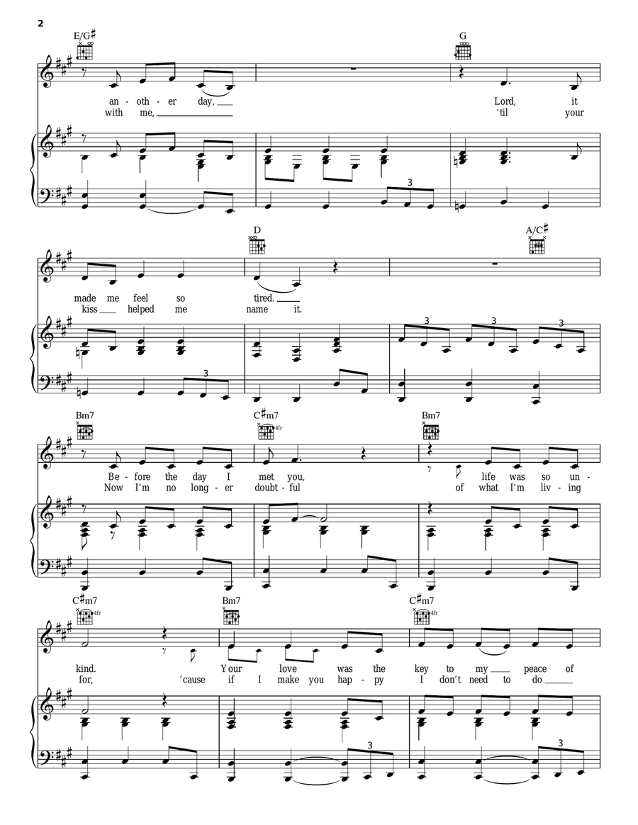 (You Make Me Feel Like) A Natural Woman Acoustic Guitar scores gallery preview page 2