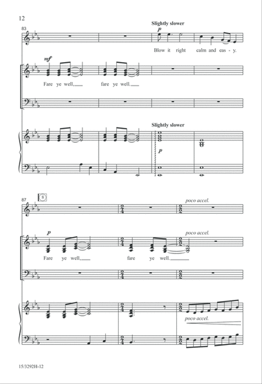 In That Great Gittin' Up Mornin' 4-Part scores gallery preview page 12