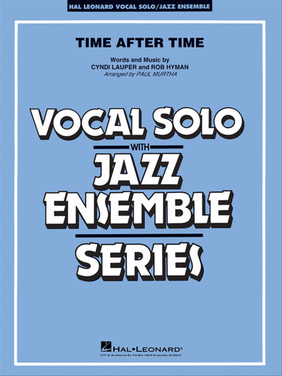 Time After Time (Key: C) Jazz Ensemble scores gallery preview page 1