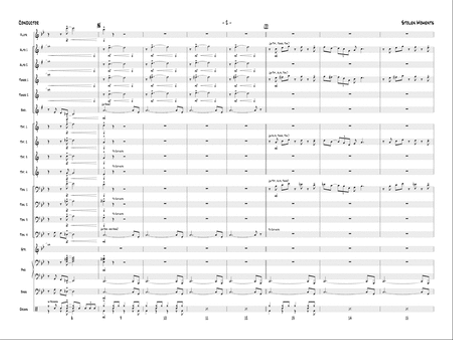 Stolen Moments: Score Jazz Ensemble scores gallery preview page 4