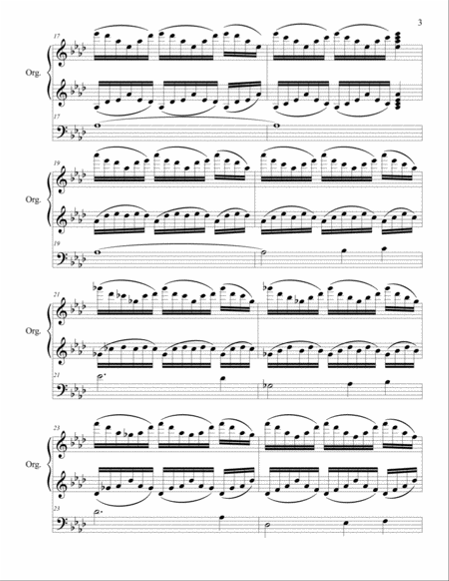 Organ Postlude - The Jubilant Organ Solo scores gallery preview page 3