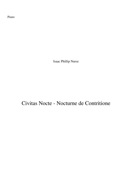 Nocturne de Contritione - Civitas Nocte image number null